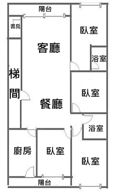 華廈正四房大空間，新裝潢可立即入住